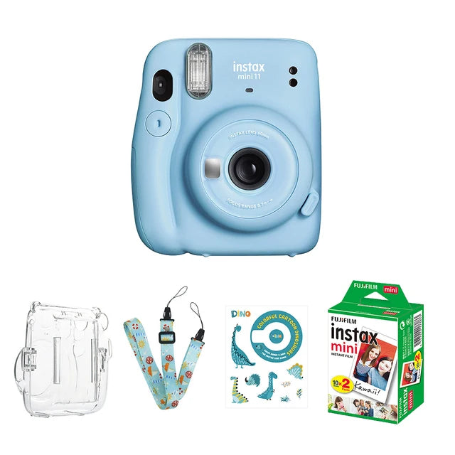 Fujifilm Instax Mini 12 Instant Camera Optional 20/40 Sheets Instax Mini Film + Album + Bag Pink / Blue / Mint / White / Purple