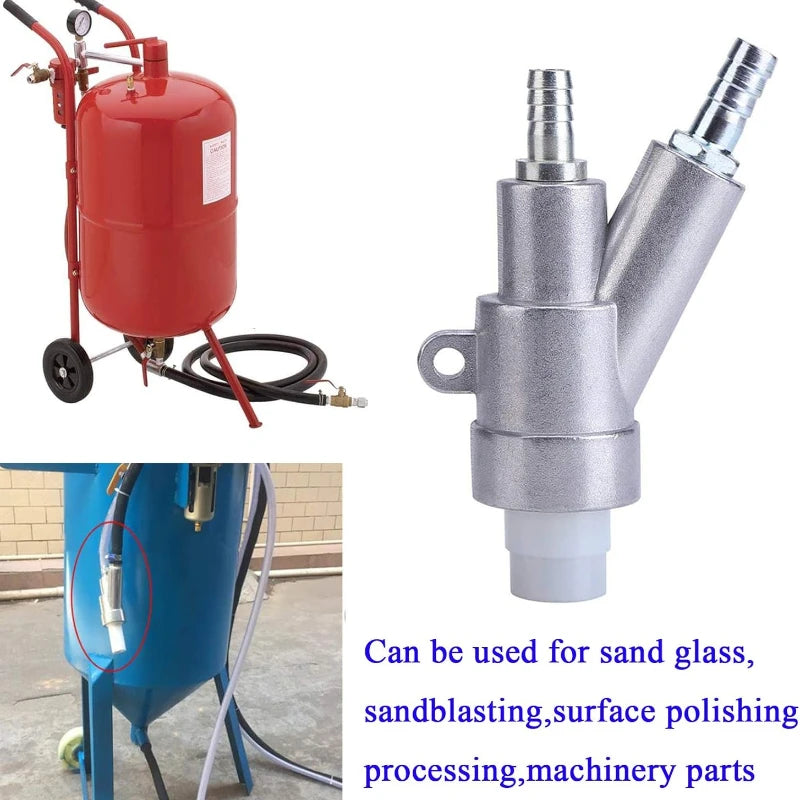 35/40/60/80mm Sand Blaster Gun Kit,Sandblaster Sandblasting Gun for Sandblast Blast Cabinet with Boron Carbide Nozzle