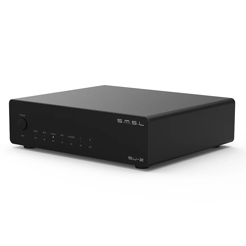 SMSL SU-2 Digital Audio Music Decoder ES9039Q2M 768kHz/32Bit DSD 4*OPA1612A Hi-Res HIGH Resolution DAC RCA XLR Output SU2