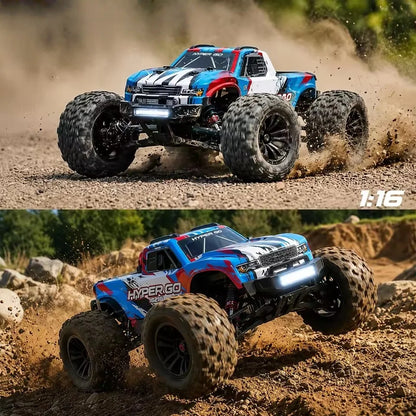 90KM/H Brushless RC Car 4WD Big Electric High Speed Off-Road Climbing Remote Control Drift Car Vehical Truck RC Racing Car Toys