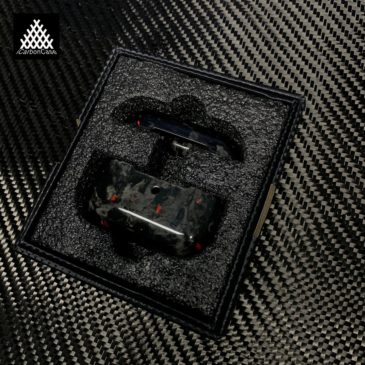 For Apple AirPods Pro 3 2 1 Generation/ AirPods 4 Real Forged Carbon Fiber Case Wireless Headphone Super Light Protective Case