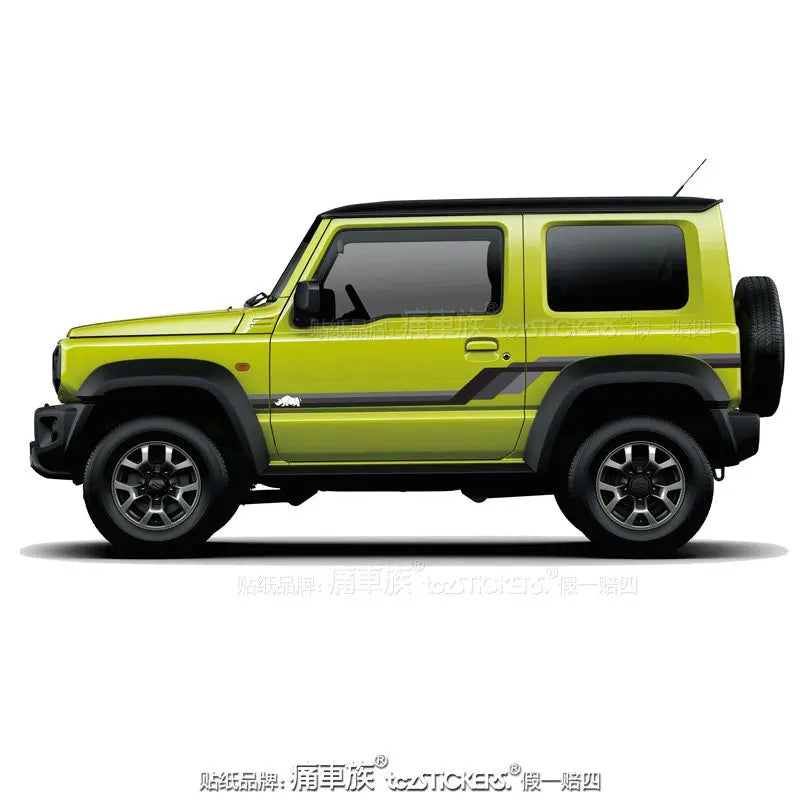 Car Vinyl sticker FOR Suzuki jimny jb74 3 doors 5doors  body customized decoration modification sporty Decal