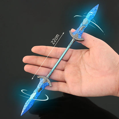 Mini Dark Moon Sword Keychain ER Game Peripherals Ranni Hand of Malenia Moonveil Sword Model Key Ring llavero Gift Toys