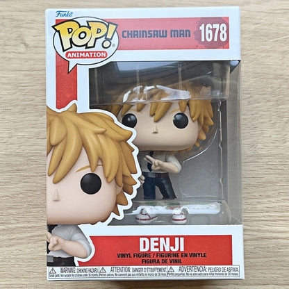 Funko Pop Chainsaw Man Himeno Kishibe Pochita Denji Samurai Sword Vinyl Figure Anime Collectible Model Desktop Ornament Toy Gift