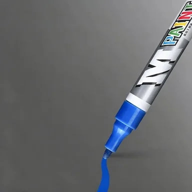 Tire Touch Up Paint Pen Quick Drying Marker Car Tyre Lettering Graffiti Pen For Auto Motorcycle Rubber Wheel Maintenance
