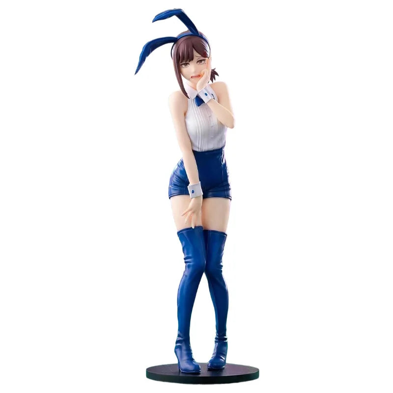 Chainsaw Man Power Bunny Girl Anime Figure Makima Action Figure Hayakawa Aki/Higashiyama Kobeni/Denji/Reze Figure Model Doll Toy