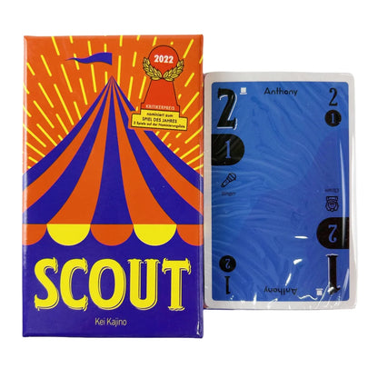 New Scout Card Game Circus Scout Board Hot Dog Game Goes To New York Deep Sea Deck for Party Playing