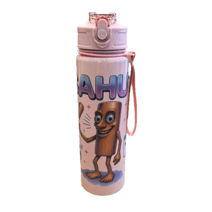 750ML Italian Brainrot Water Bottle Outdoor Drinking Cartoon Sports Cups Tung Tung Tung Sahur Tralalero Tralala Christmas Gift
