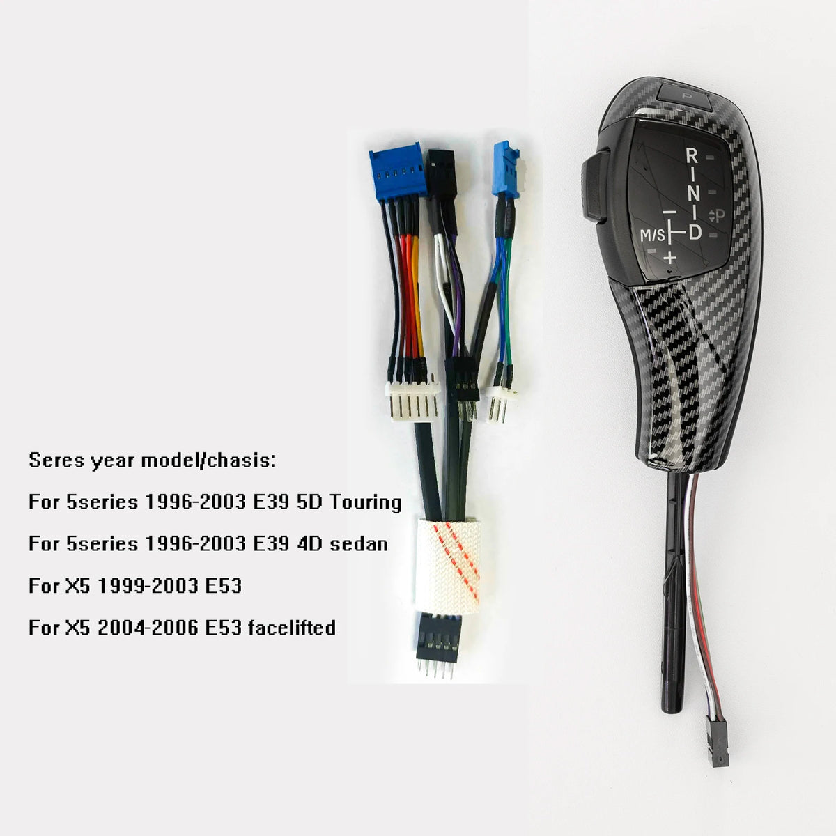 LED Gear Shift Knob Retrofit Kit for Car Accessories BMW E90 E91 E93 E81 E82 E84 E87 E88 E89 E46 E61 E60 E83 X3 E85 E86 E39 E53
