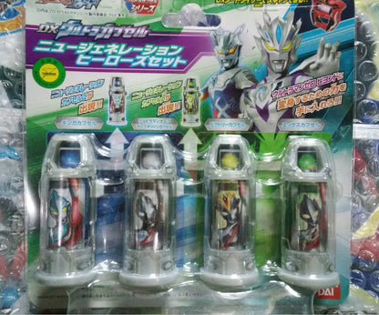Genuine Bandai Ultraman Geed DX Geed Riser Series Japanese Version Ultra Capsule Fit For Geed Riser Transforming Accessory Toy