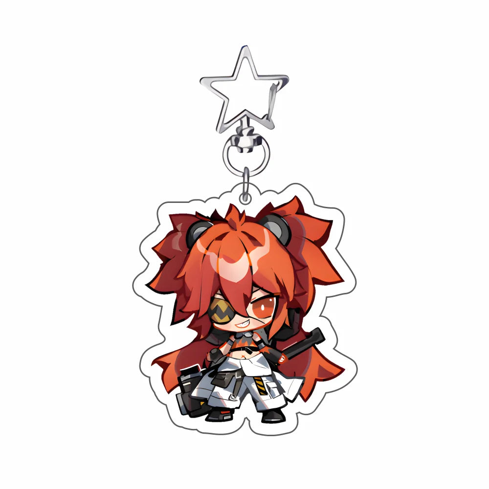 New Hot Game Zenless Zone Zero Keychains Pendant Car Ellen Joe Seth Lowell Jane Doe Von Lycaon Nicole Fans cosplay Gifts