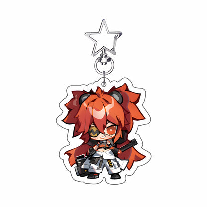 New Hot Game Zenless Zone Zero Keychains Pendant Car Ellen Joe Seth Lowell Jane Doe Von Lycaon Nicole Fans cosplay Gifts