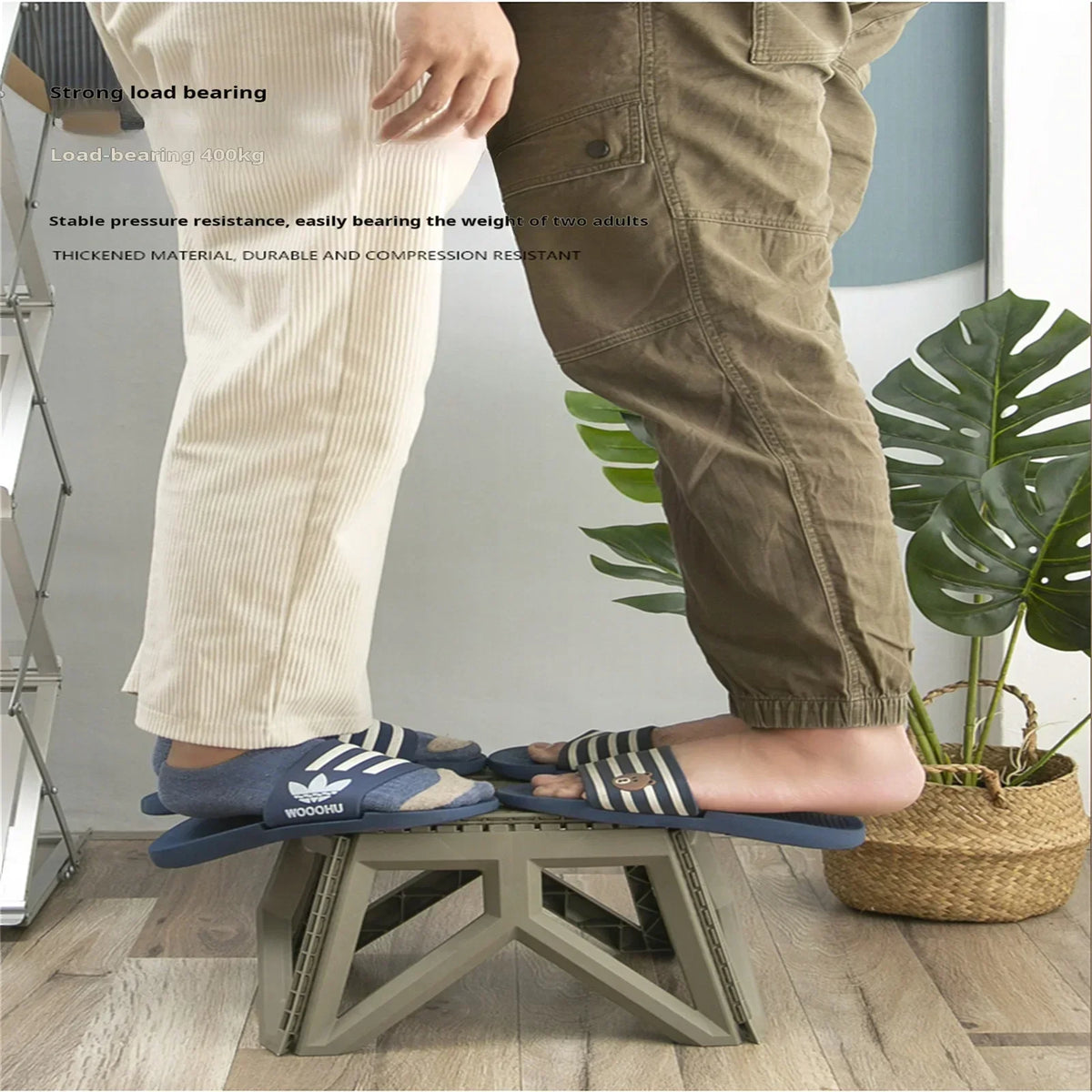 Portable Folding Chair for Outdoor Use High Load Bearing Durable Stool for Camping Fishing Beach Daily Small Compact Seat