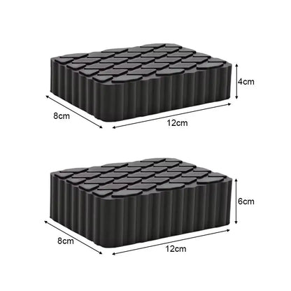 Upgrade Car Lift Rubber Jack Pad Blocker Jack Pad Shock-Absorbing Support For Car Jacks Lifting Equipment Elastic Blocks Accesso