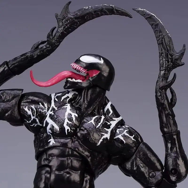 Hot Venom Legends Action Figure Joint Movable Toys Movie Collection Change Face Statue Model Collectible Decorate For Toy Gift