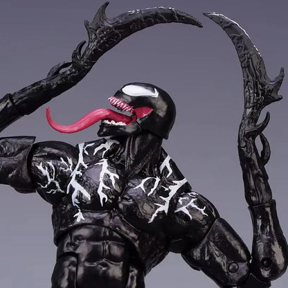 Hot Venom Legends Action Figure Joint Movable Toys Movie Collection Change Face Statue Model Collectible Decorate For Toy Gift
