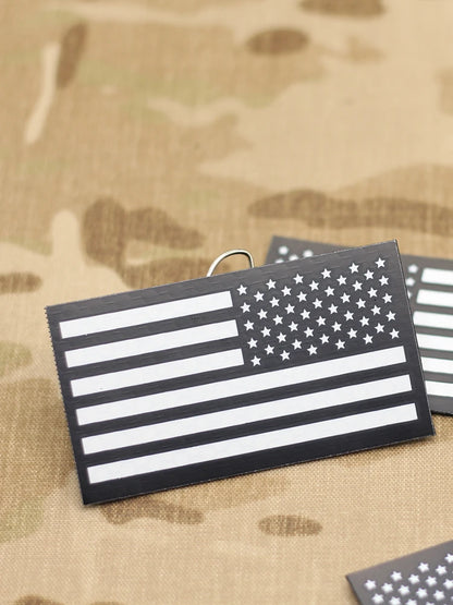 US Flag Patch America Flag Patch IR Patch Military Patch Infrared Tactical Patch Reflective Patch 3.5in X 2inch