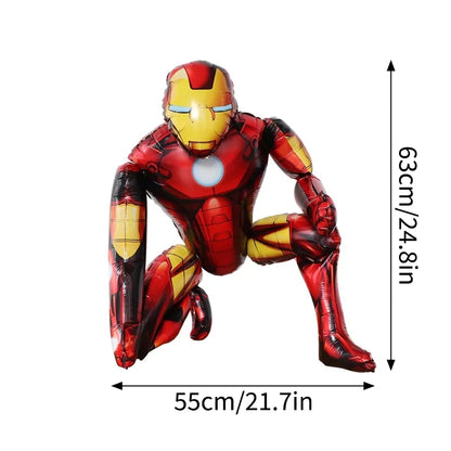 Hot Anime Figure Balloons Spiders Birthday Party Decoration Large Foil Ballons Halloween Cosplay Accessoreis Home Decor