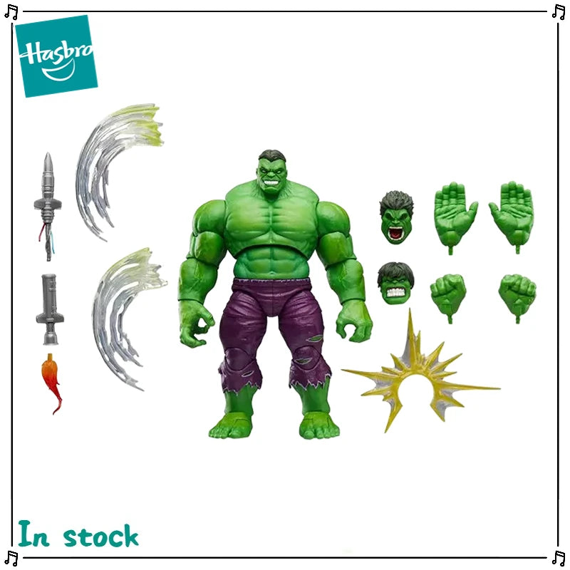 Original Hasbro Marvel Legends Maximum Series Hulk Action Figure Collection Ornaments Toys