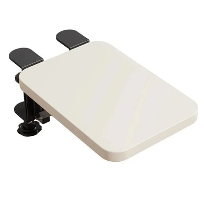 Ergonomic Foldable Desk Mount Extender Laptop Riser With Keyboard Tray Space Saving Home Office Workspace Organizer