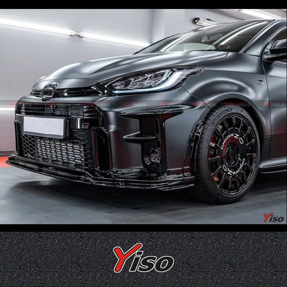 Suitable for Yaris GR Model with TRD Modification Carbon Fiber Front Chin Front Scoop and Yaris GR Front Air Dam Front Lip
