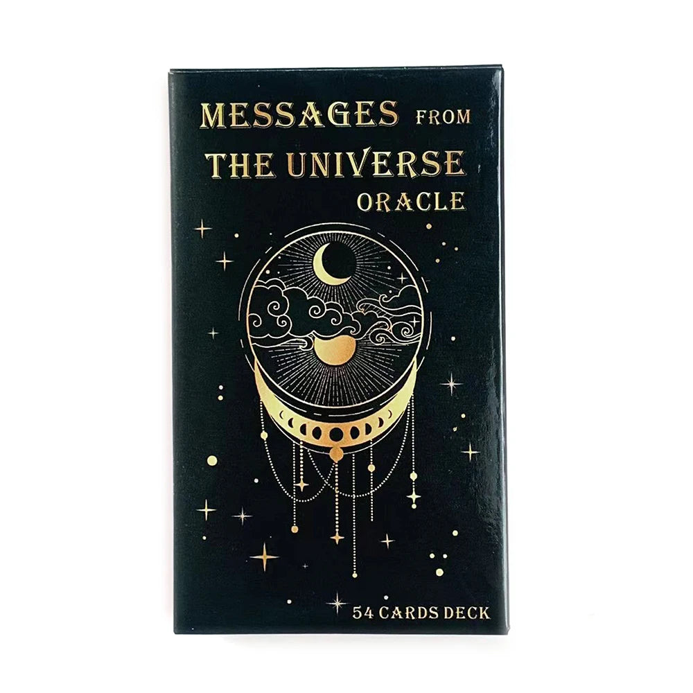 NEW Messages From The Universe Oracle A 54 Cards Deck,English Version Of Fate Divination Card Game,Family Party Games