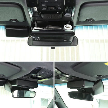 For Toyota Land Cruiser Prado 250 LC250 2024 2025 ABS Car Interior Rearview Mirror Multi-Function Storage Box Car Accessories