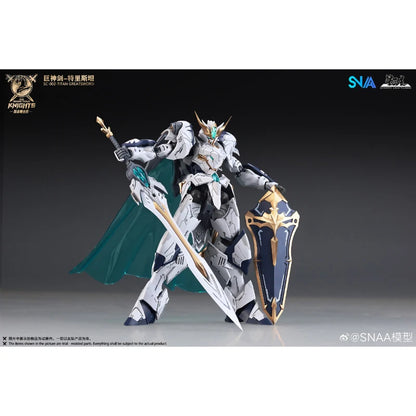 【In Stock】SNAA Round Table Knights Greatsword Tristan Percival Lamorak Gawain 1/144 Plastic Model Kit Action Figure Toy Gift