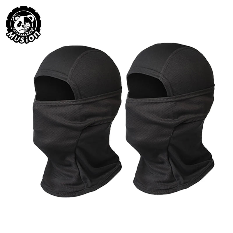 Musion Fashion Print Face Balaclava Tube Mask Motorcycle Windproof Dustproof Sunscreen Unisex Bandana Original Headband Scarf