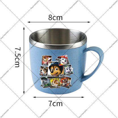 Paw Patrol Portable Stainless Steel Coffee Mug Chase Skye Cartoon Anime Pattern Printed Water Cup Household Couples Milk Cups