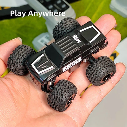 LDARC M58 RC Truck RTR 2.4GHz 1/58 MINI Mirco RC Electric Remote Control Model Car Adult Children's Tabletop Toys