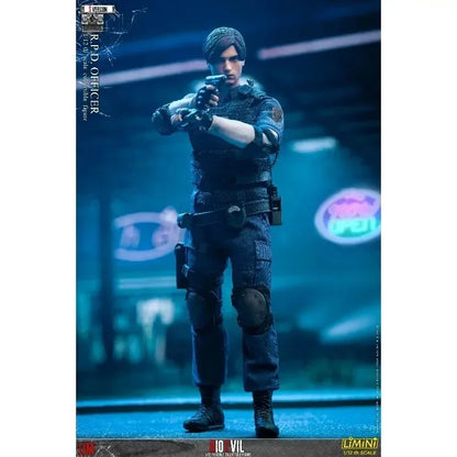【SHIP IMMEDIATELY】LIMTOYS LiMiNi Resident Evil 2 Series Officer Leon Kennedy Deluxe Version 1/12 Action Figure Gift Toys Collect