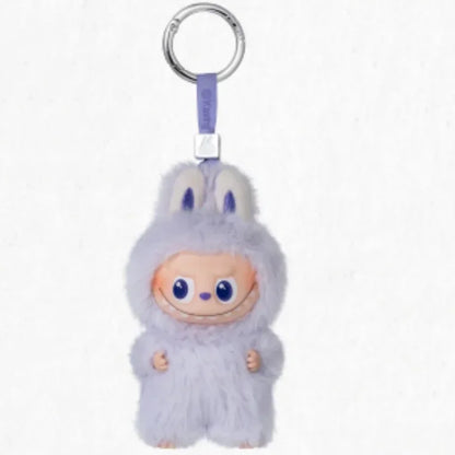 Genuine Pop Mart Pin For Love Labubu V4 The Monsters Blind Box Cute Keychain Christmas Mystery Gift