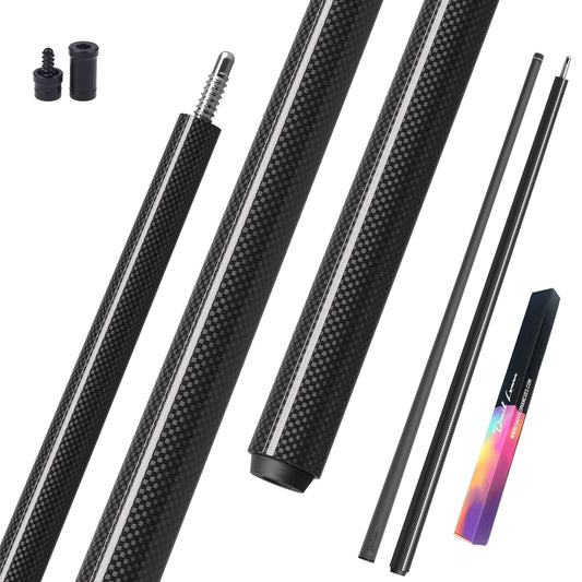 DAVID LOMAN 15K ALL carbon fiber pool cue 12.5mm 19.5oz（Weight can be adjusted）