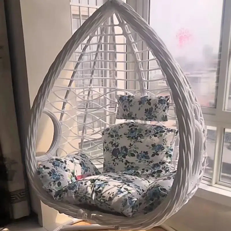 Home Basket Chair Modern Outdoor Garden Furniture Lazy Sofa Basket Egg Leisure Rattan Chair
