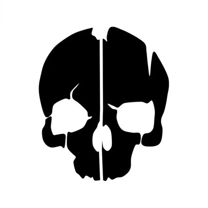Call of Duty Ghost Head Skull Silhouette Car Sticker Waterproof Sunscreen Die Cut Window Trunk & Motorcycle Decal for Car Stylin