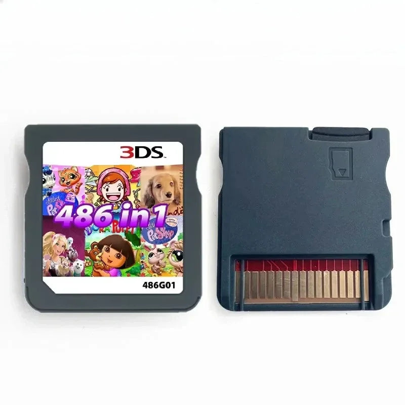 NDS Video Game Cartridge DS 486in1, 482in1, 4300in1, 500in1, 520in1, 23in1 5000in1 New Version NDS English Game Card