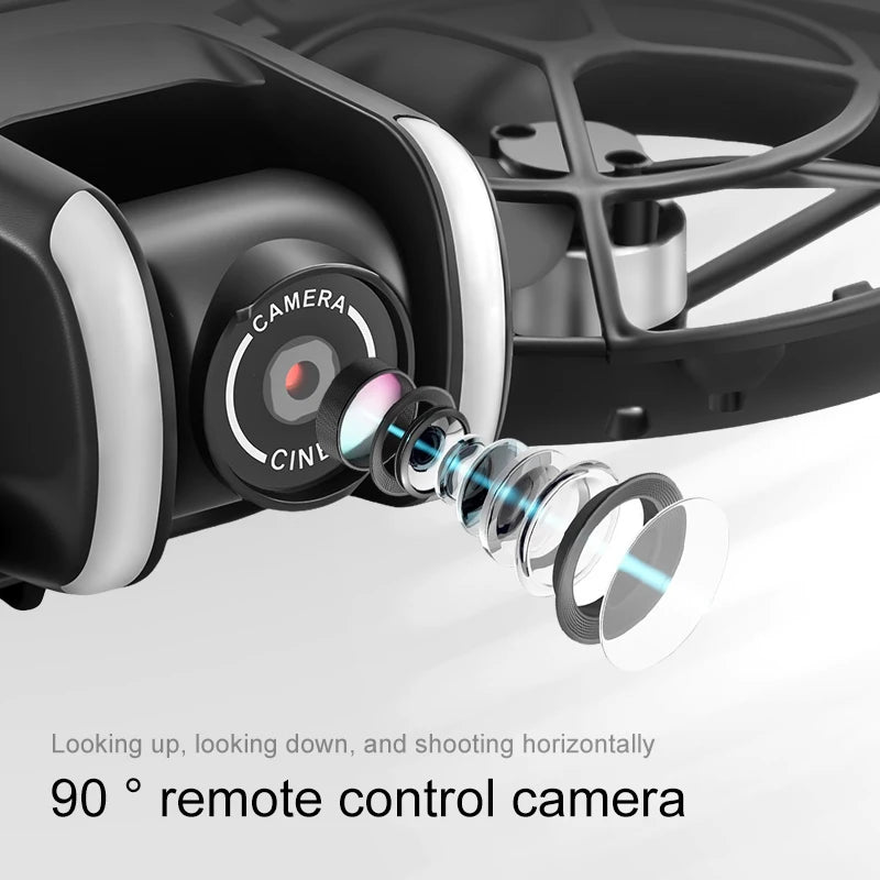 Lenovo D2 Drone 8K Aerial HD Intelligent Avoiding Obstacle with Larger Screen Remote Control Folding Brushless Power GPS Drone