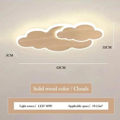 Children's Room Ceiling Light Modern LED Ceiling Lamp for Girl's Bedroom Study Nordic Creative Indoor Home Decor Light Fixtures