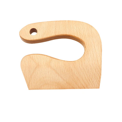 Kids Wooden Knife and Cutting Board Set Montessori Pretend Play Kitchen Toy Food Cutting Tool Educational Gift for Children