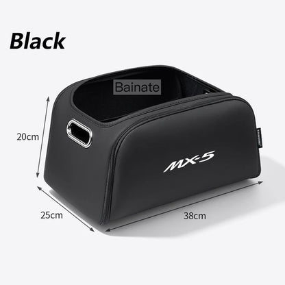 Car Trunk Storage Box, For Mazda MX-5 RF NB NV ND 2005-2025 Organizer Storage Box Bag Car Interior Storage Solutions Accessories