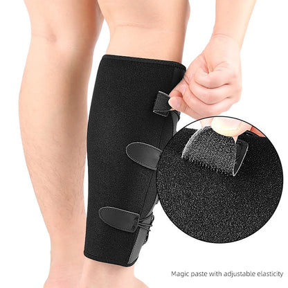1Pcs Adjustable Calf Brace for Men Women - Leg Compression Wrap for Shin Splints & Varicose Veins, Running & Workout Support