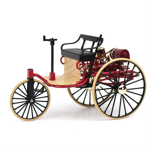 Vintage Classic Tricycle Model Metal Diecast Miniature Model Simulation Tricycle Alloy Model Handicraft Bike Miniature Model