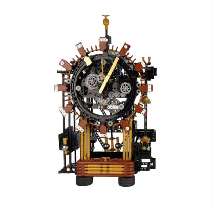 2111PCS MOC Technology Building Blocks Electric Pendulum Clock Creative Assembly Toy Clock Model Children's Puzzle Gift