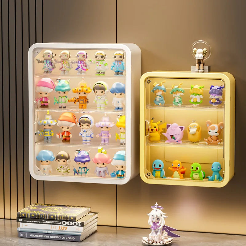 30/40cm Blind Box Storage Display Rack Wall Mounted Stackable Organizer for Acrylic Box Display Cabinet Dust Protection BoxRack