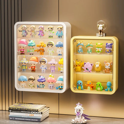 30/40cm Blind Box Storage Display Rack Wall Mounted Stackable Organizer for Acrylic Box Display Cabinet Dust Protection BoxRack