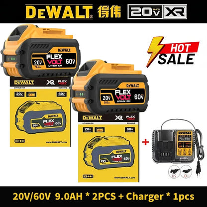 100% Original Dewalt 20V/60V 6.0Ah Power Tool Battery DCB206 DCB205 DCB200 DCF887 DCG405 DCD791 DCF922 DCF850 DCD805 Tool Batter