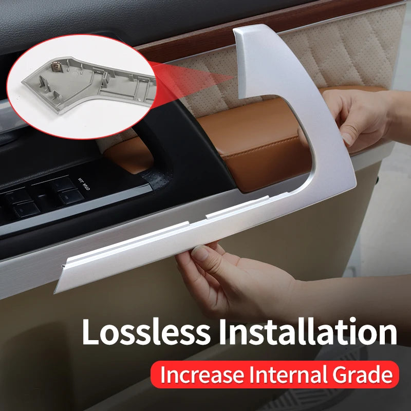 For Right Driving Toyota Land Cruiser 200 LC200 2008-2021 2020 RHD Door Handle Panel Window Button Interior Upgrade Accessories
