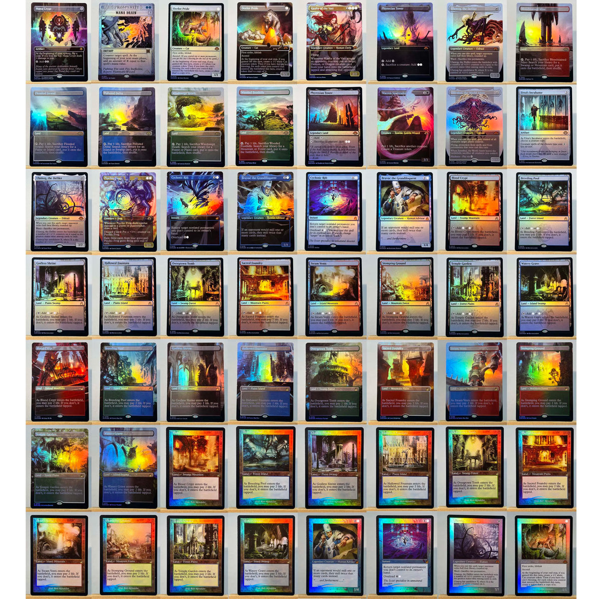 Tcg Proxy Cards Custom 56-Card Proxy Deck Set–High Quality The One Ring Complete Tabletop Strategy Card Set
