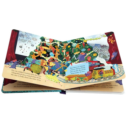 Usborne Peep Inside A Fairy Tale The Nutcracker Montessori Educational English Picture Book for Kids Bedtime Reading Story Books